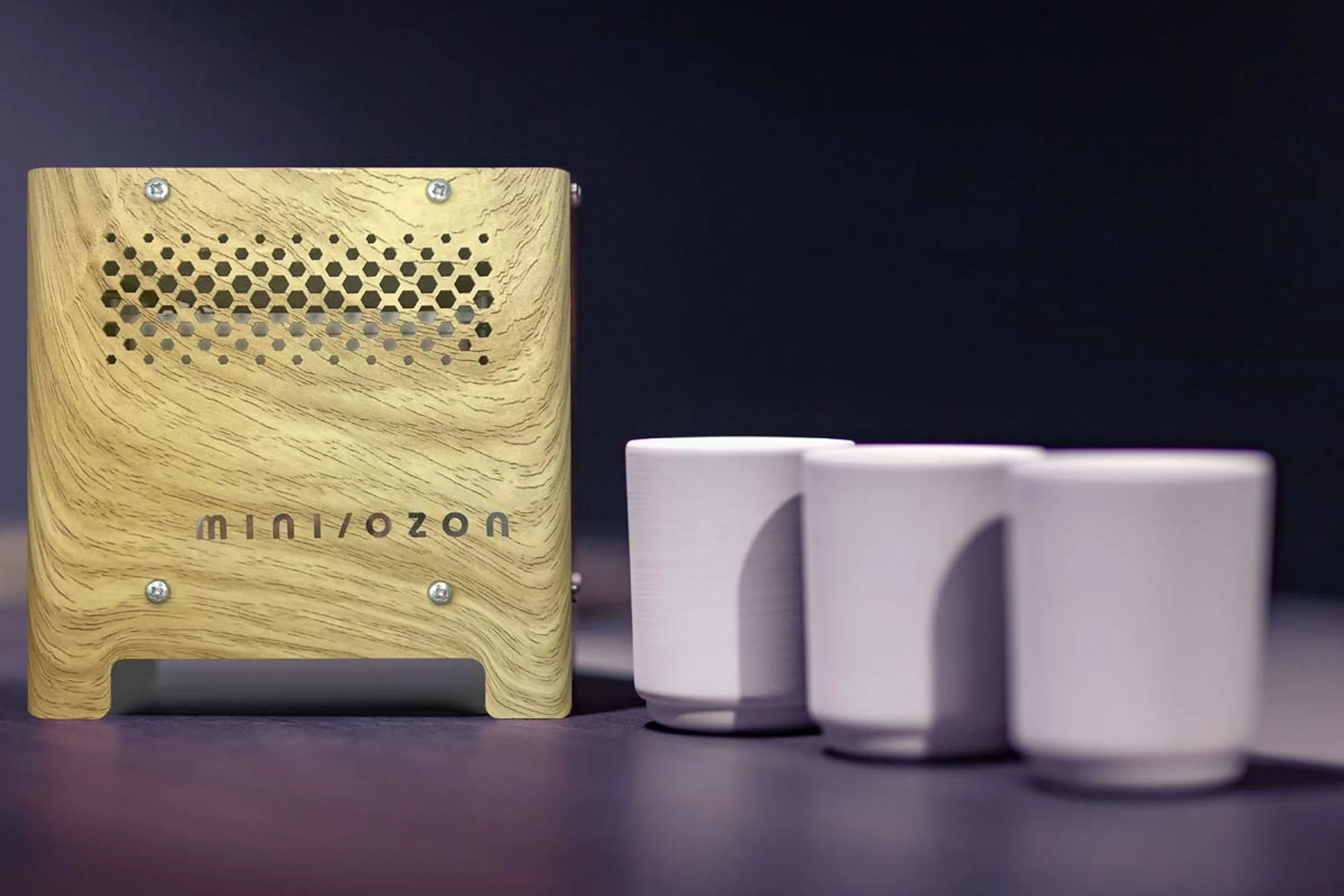 Mini Ozon Luchtreiniger - Wood