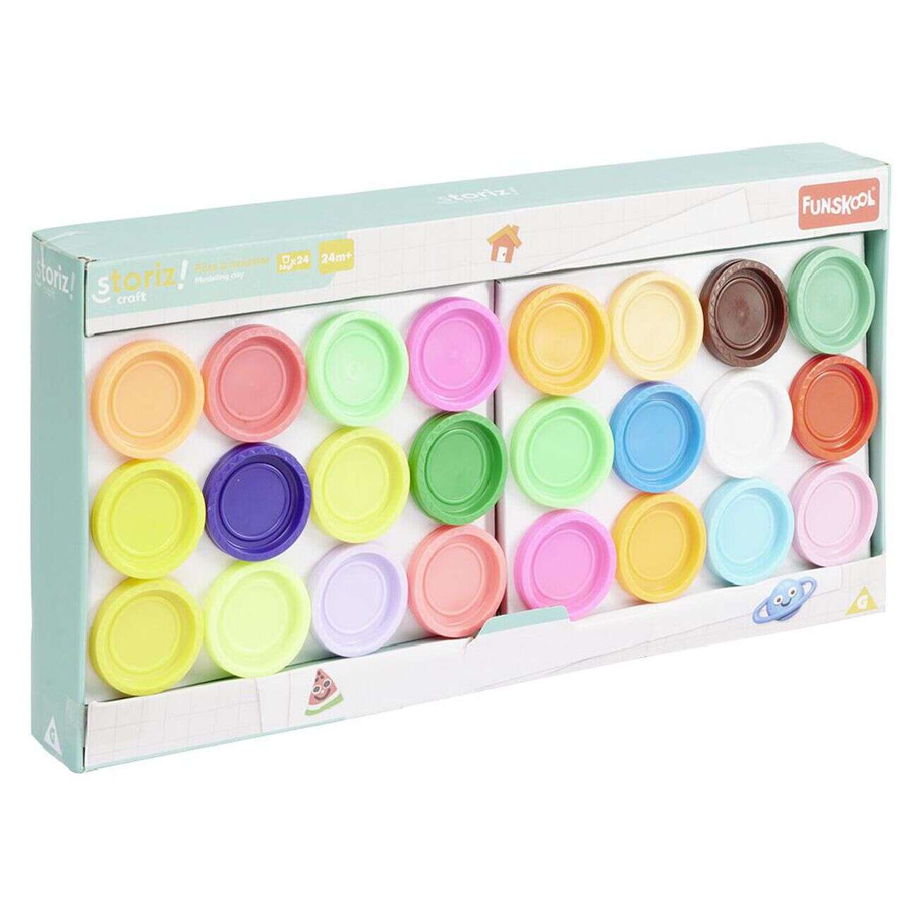 Pâte à modeler 56g x24