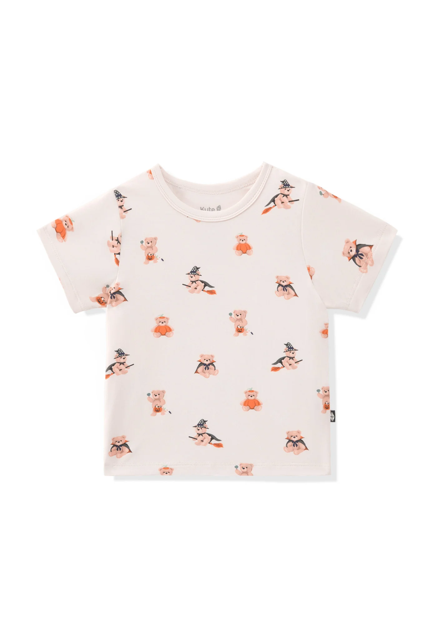 Toddler Basic Tee in Halloween Teddy