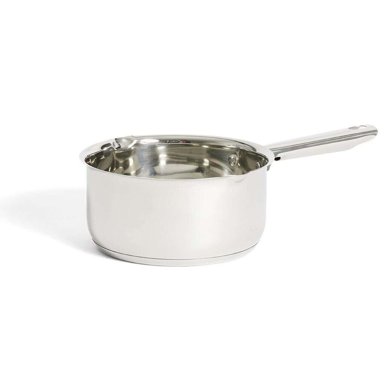 Casserole tous feux dont induction tout inox Ø18cm