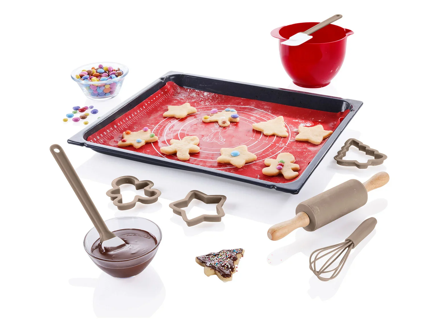 ERNESTO Set de ptisserie enfant, 9 pices