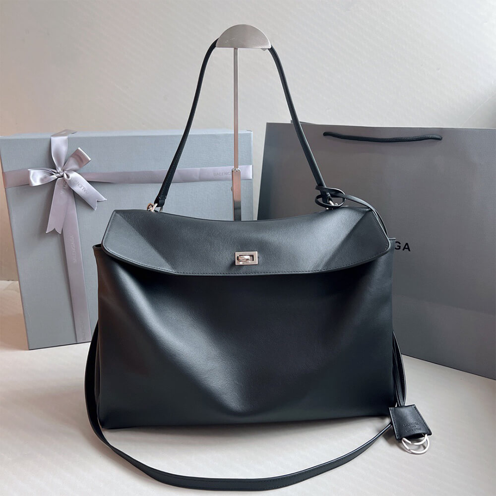 Balenciaga Women s Rodeo Handbag Large(HIGH-END GRADE)