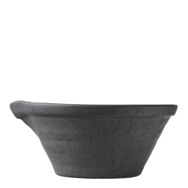 Peep deigbolle 27 cm matt black
