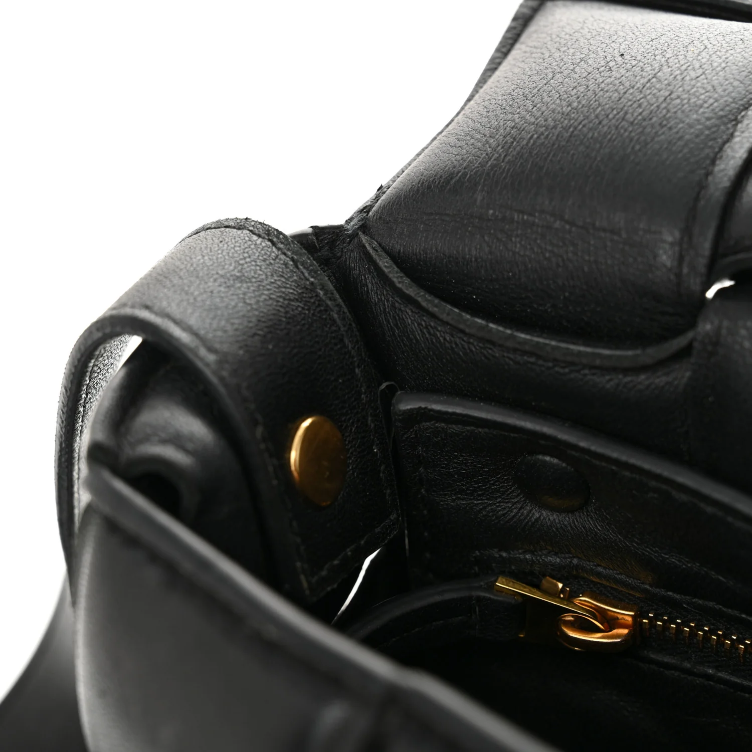Nappa Maxi Intreccio Padded Cassette Crossbody Bag Black