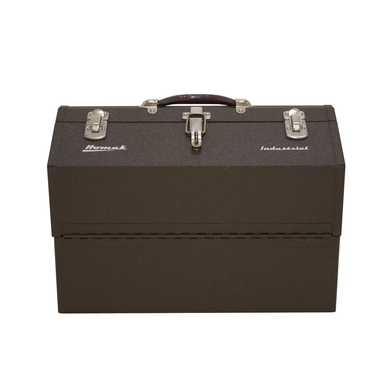 Homak BW00210220 Steel Industrial Expanding Cantilever 22 Inch Toolbox, Brown