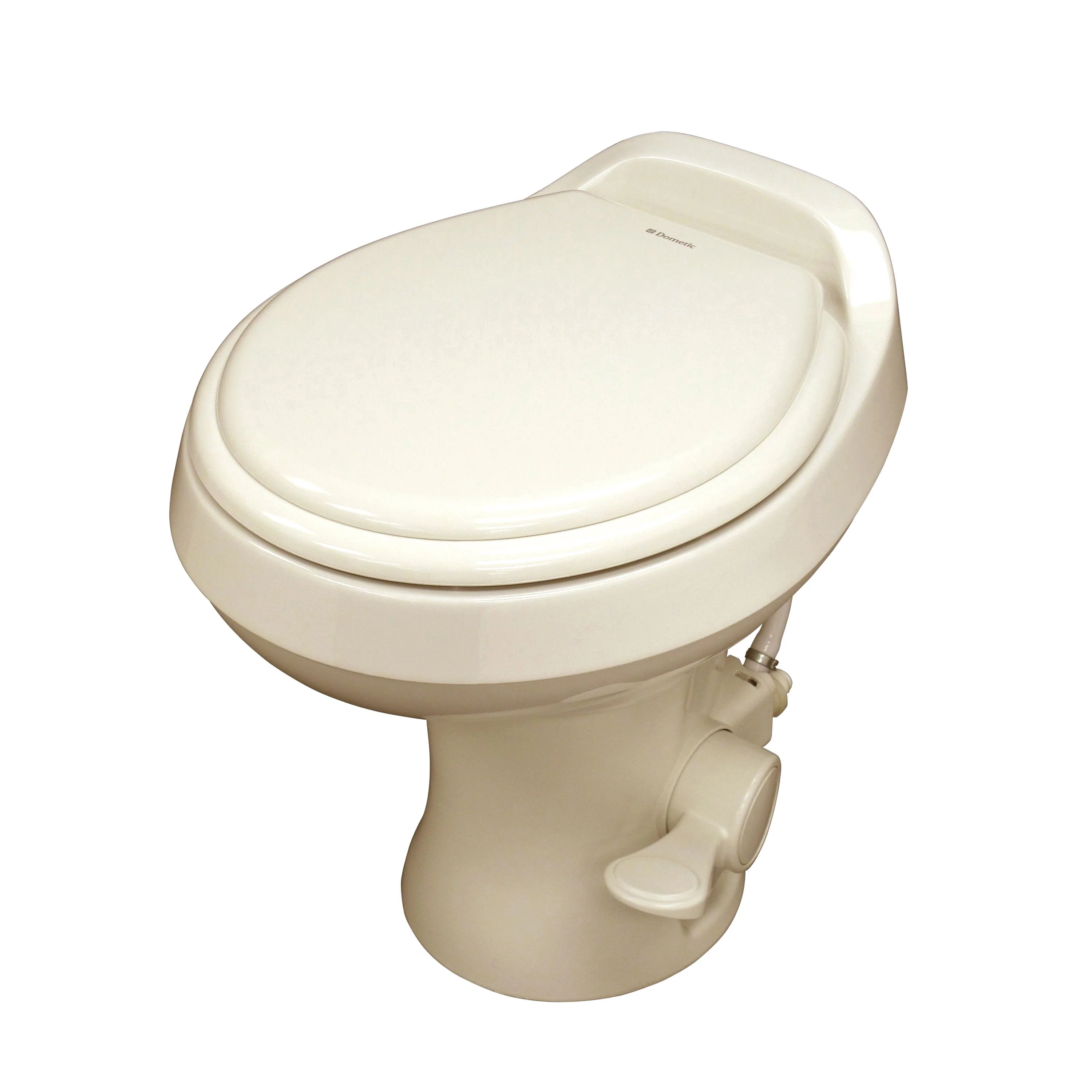 Dometic 300 Series Gravity Flush RV Toilet Powerful Triple Jet Action Flush with Adjustable Water Level Standard Height Flush with Foot Pedal for RVs, Trailers, and Outdoor Campers Image 3