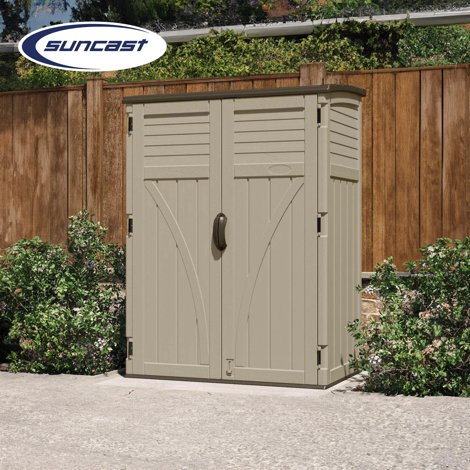 Large Vertical Shed for Storing Oudoor Tools, Equipment, Sand - Image 4