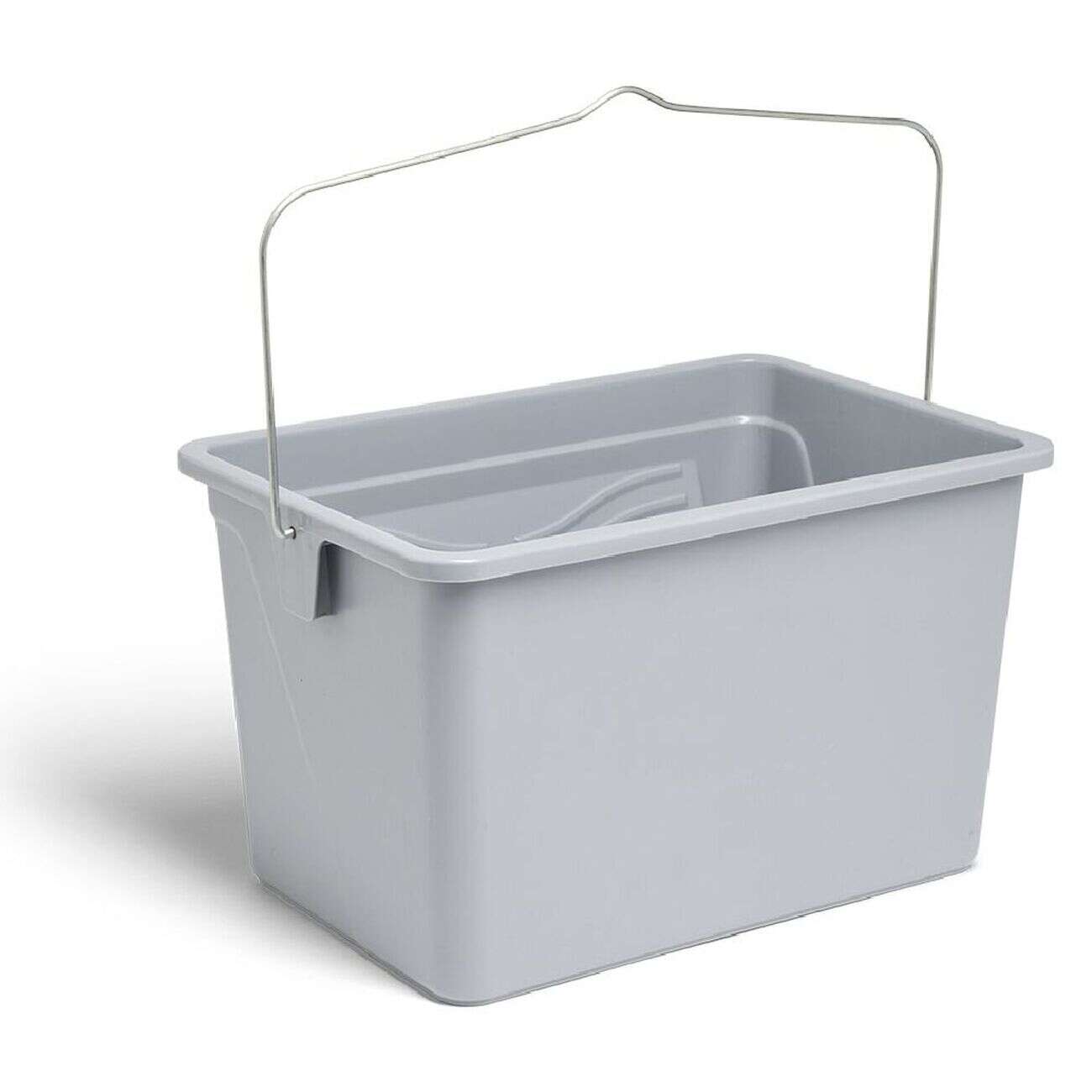 Seau à peinture 10L en plastique avec anse en acier