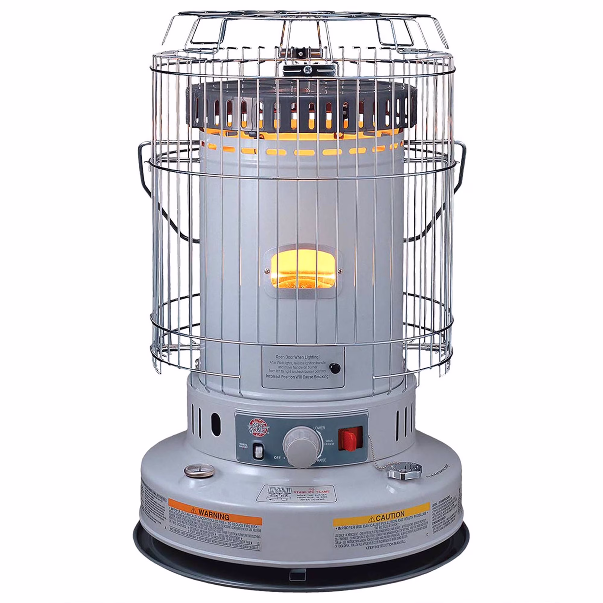 World Marketing 23,000 BTU Convection Heat Indoor Kerosene Heater KW 24G