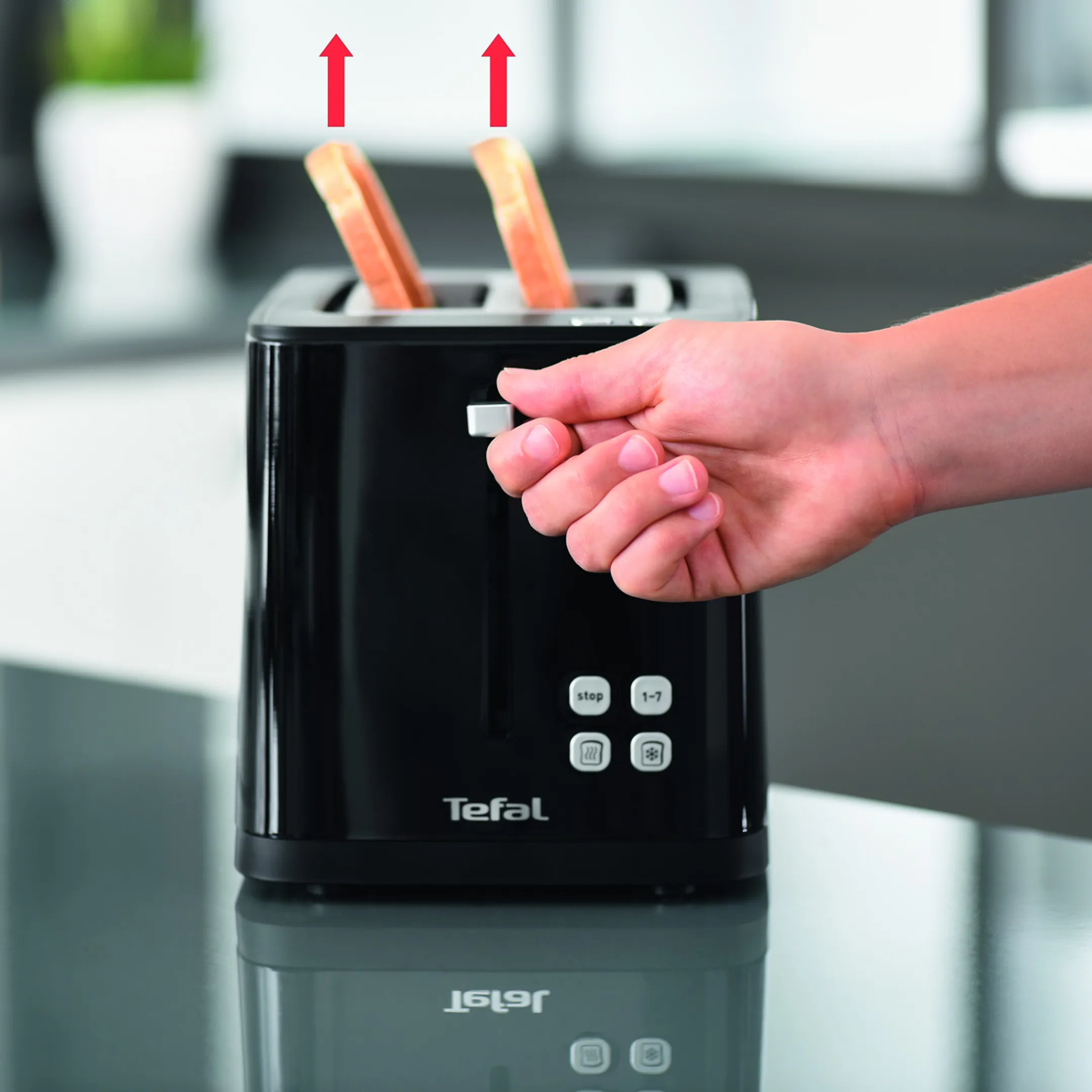 Tefal Broodrooster Touch'N Light TT640810