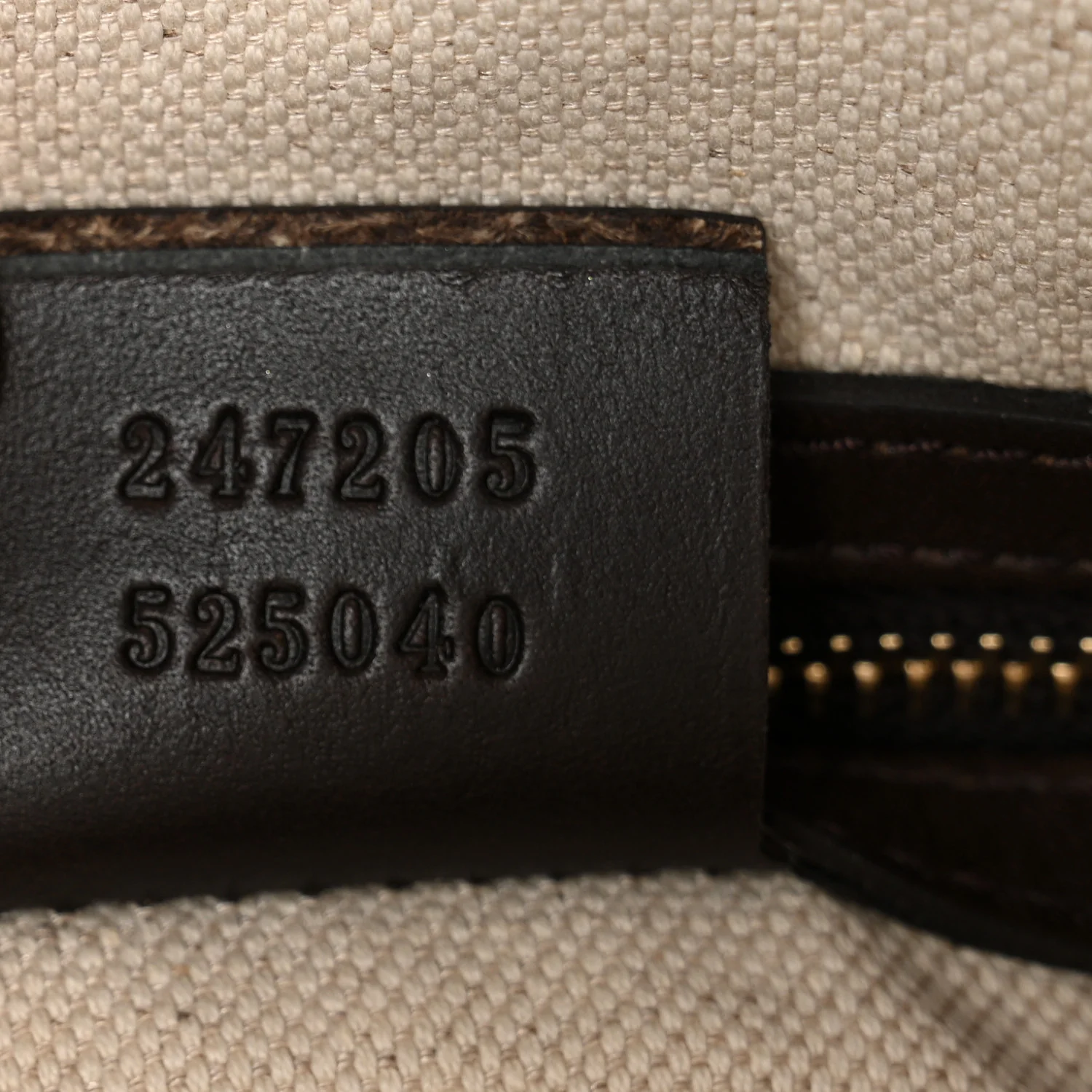 Monogram Vintage Web Medium Boston Dark Brown