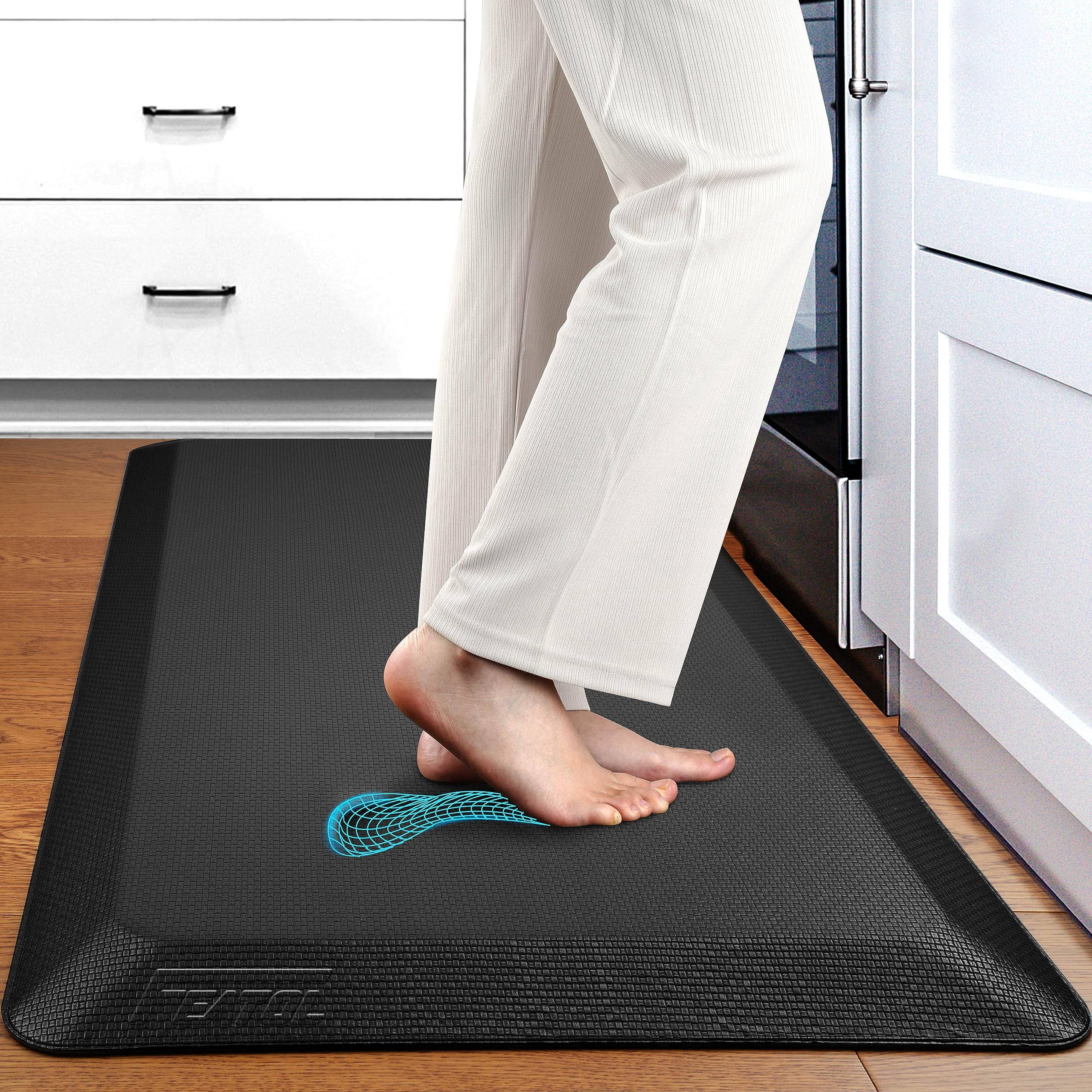 FEATOL Anti Fatigue Mat Floor Kitchen Mat, 9/10 inch Thick (20