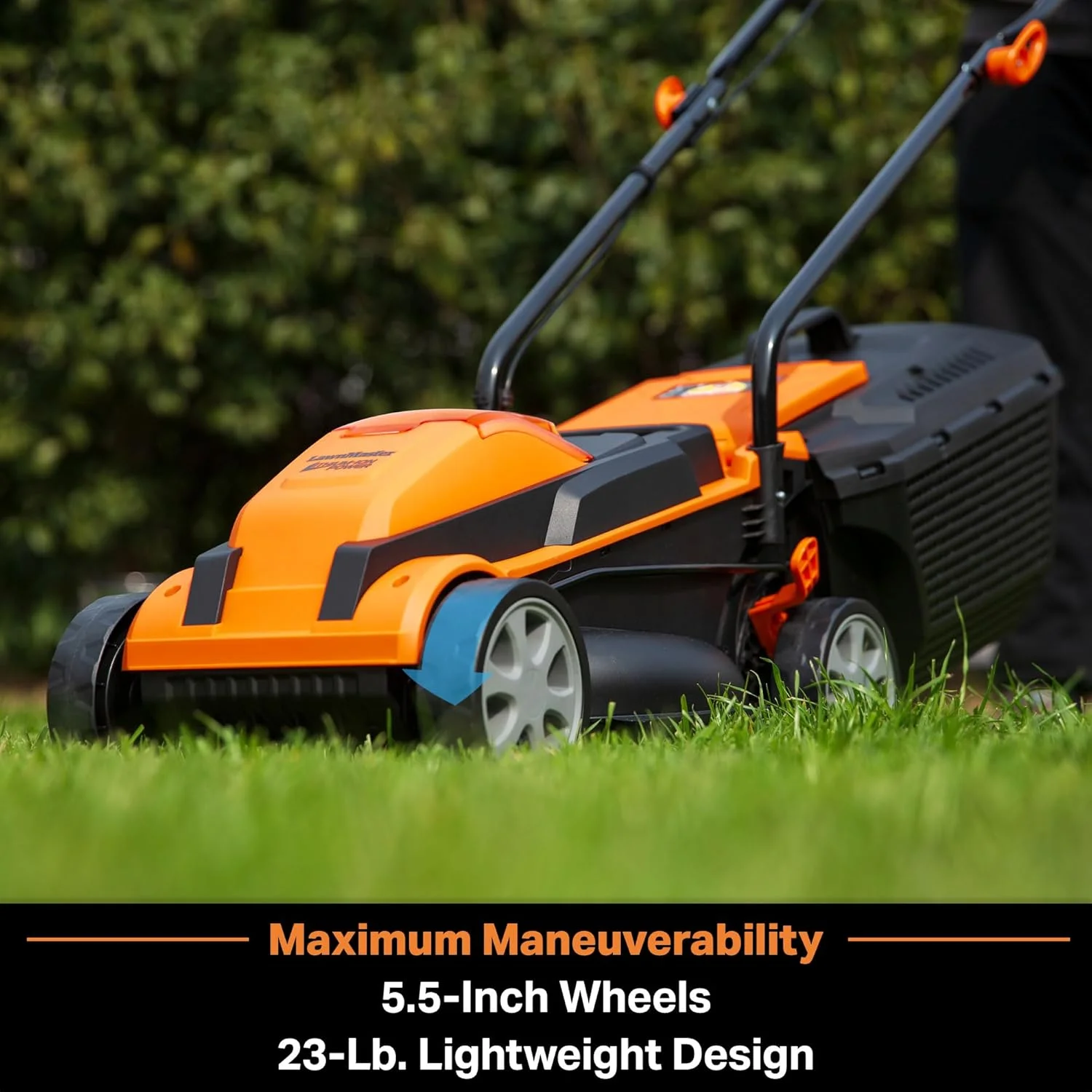 13in 24 V Cordless Lawn Mower with Push Button Start(Single) - Image 4