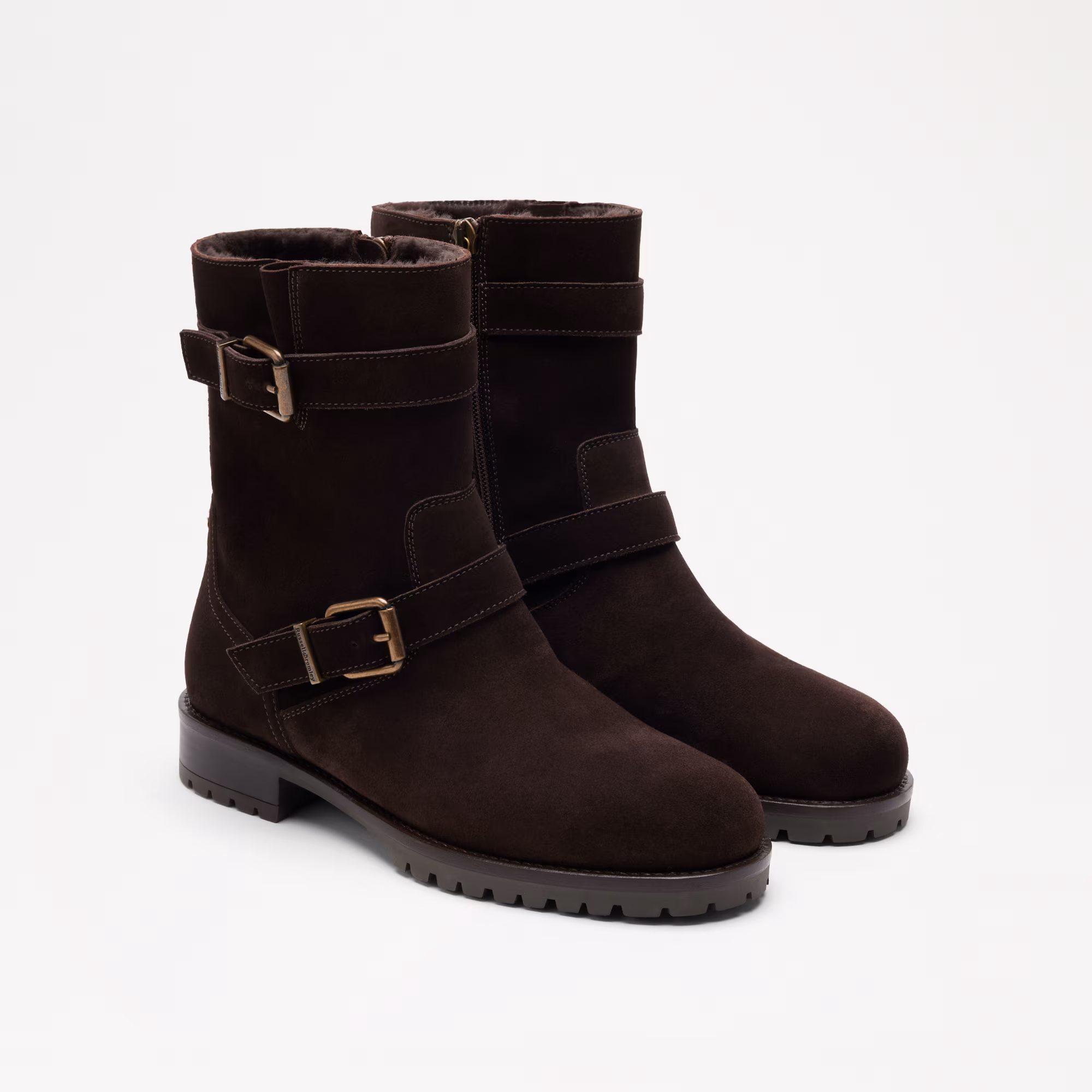 Glory<br>Faux Fur Lined Biker Boot