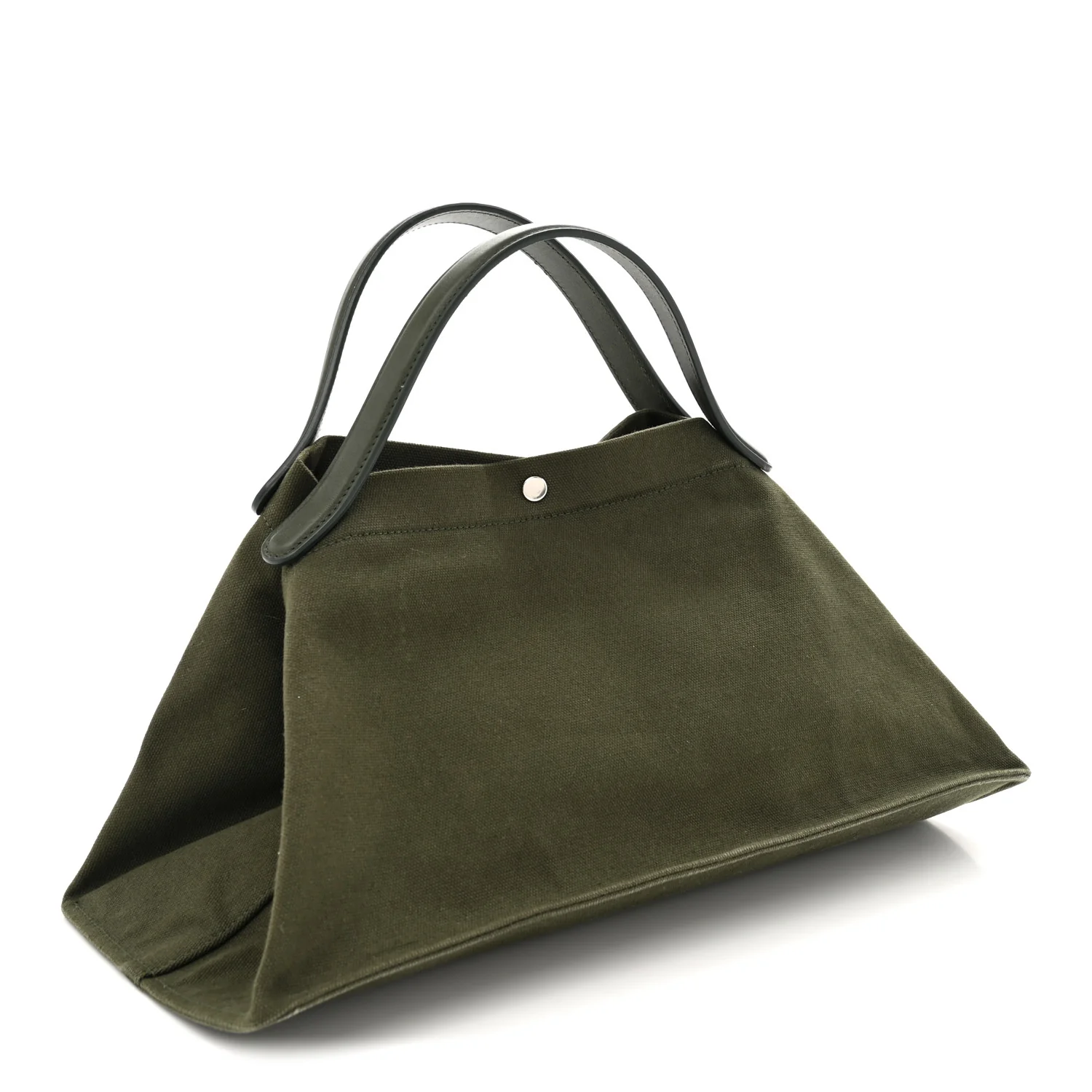 Cotton Twill East West Idaho Tote Green
