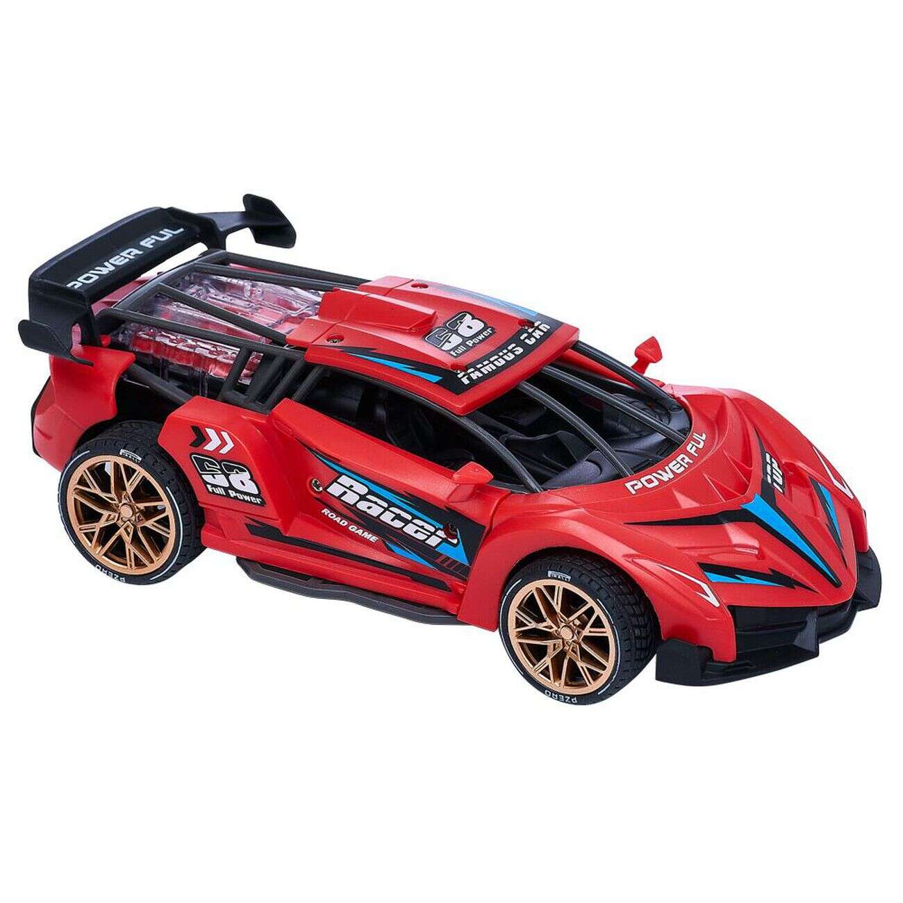 Voiture à friction lumineuse et sonore