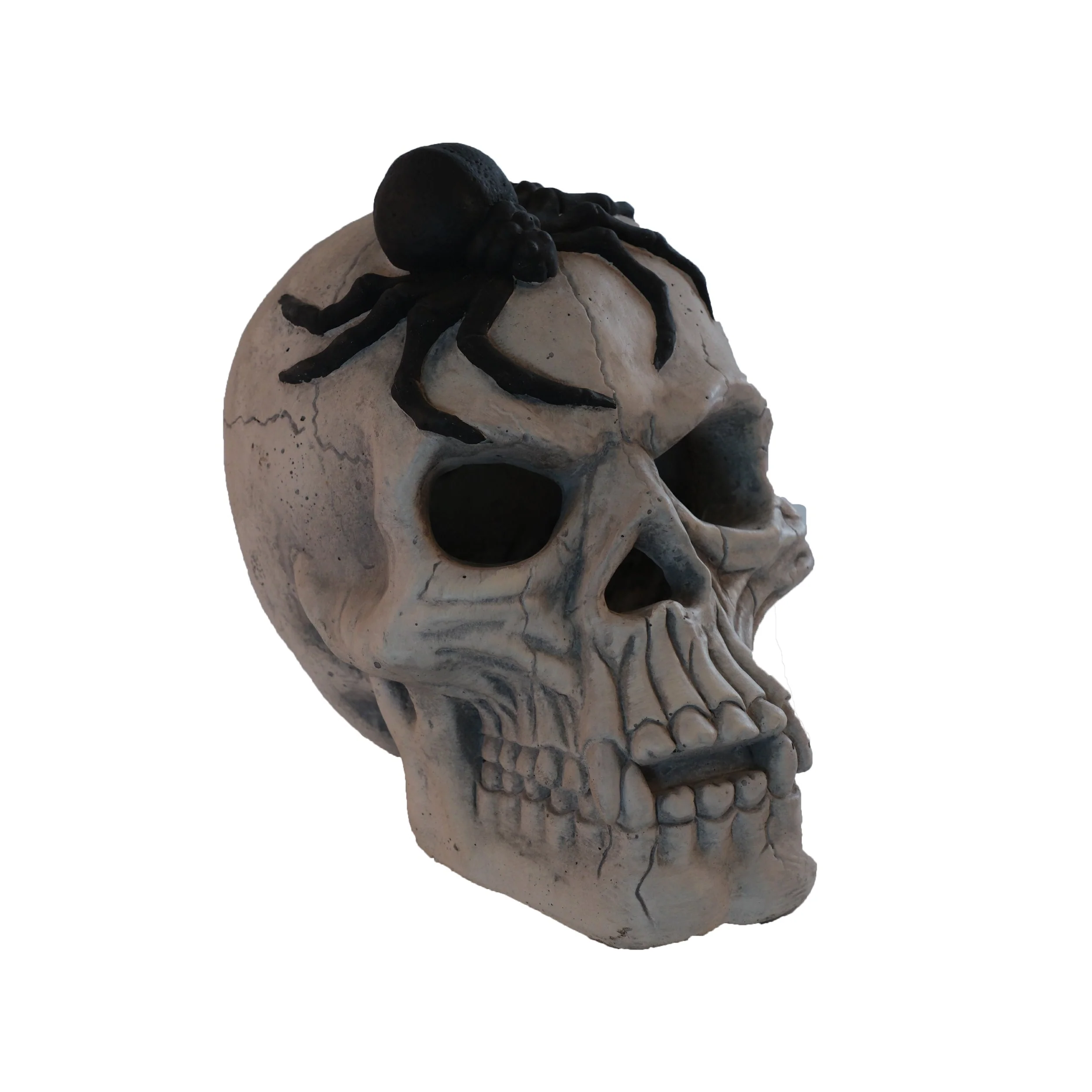 AECOJOY Demon Skull,Suitable for  Outdoor Fireplace and Fire Pit, Halloween Decoration