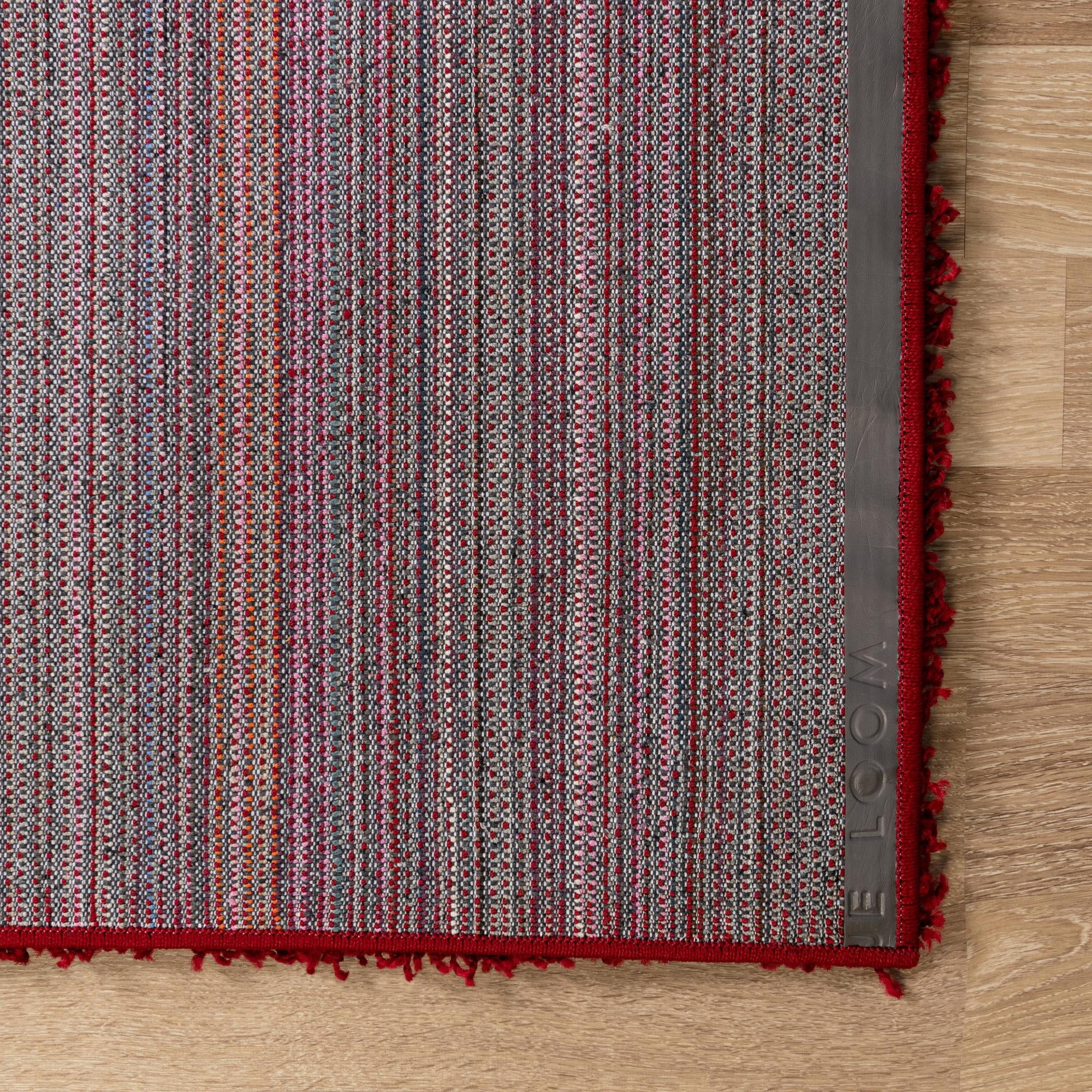Solid Shag Collection Rug �C 13 Ft Runner Cherry Red Shag Rug Perfect For Hallways, Entryways - Image 9