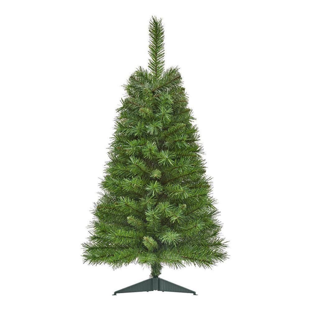 Home Accents Holiday 3 ft. Unlit Tacoma Fir Artificial Christmas Tree