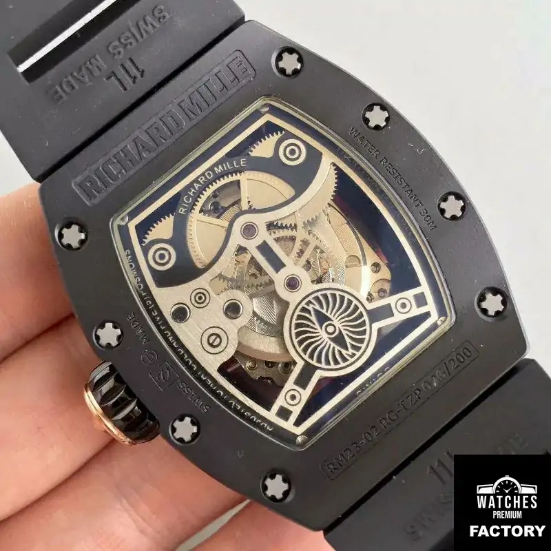 Richard Mille RM023 Rose Gold Eagle Skeleton Dial