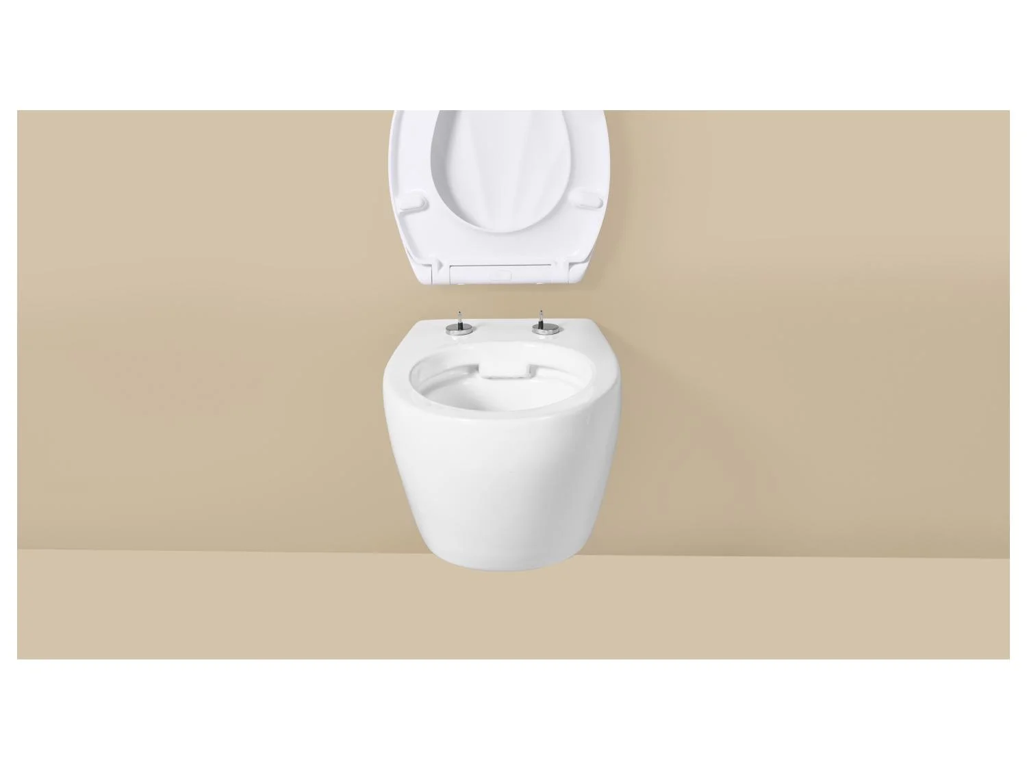 LIVARNO Abattant WC en Duroplast, avec fermeture en douceur