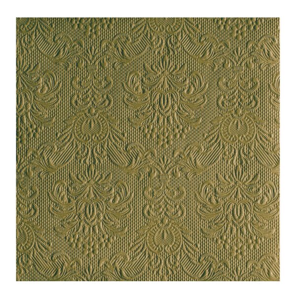 Elegance serviett 40x40 cm 15 stk Olive Green