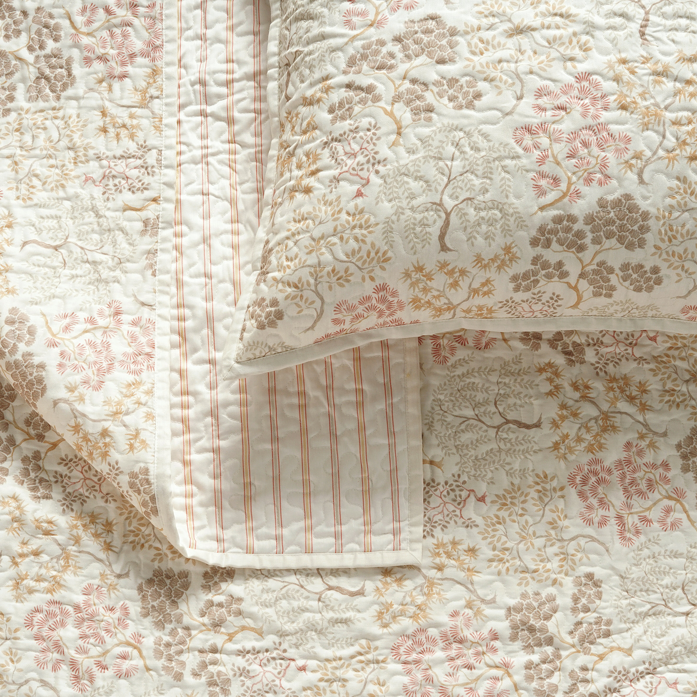 The Linen Closet Orchard Trees 3 - Piece Quilt Set