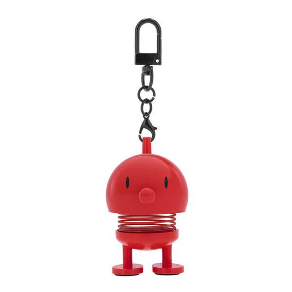 Bag charm 5,9 cm rød