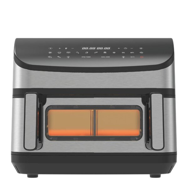 DualFry Fusion airfryer 10,5L svart