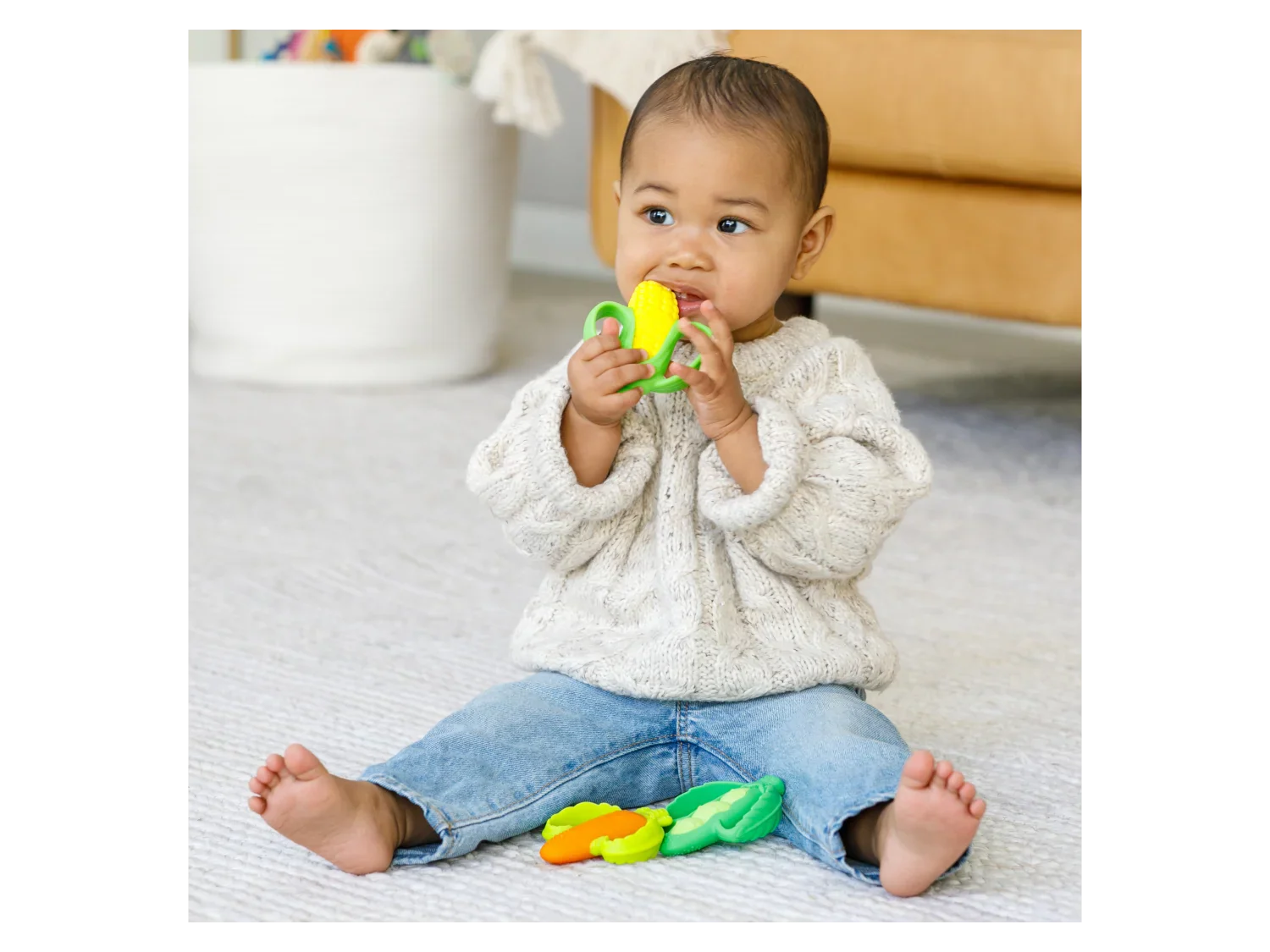 Infantino Anneaux de dentition en silicone