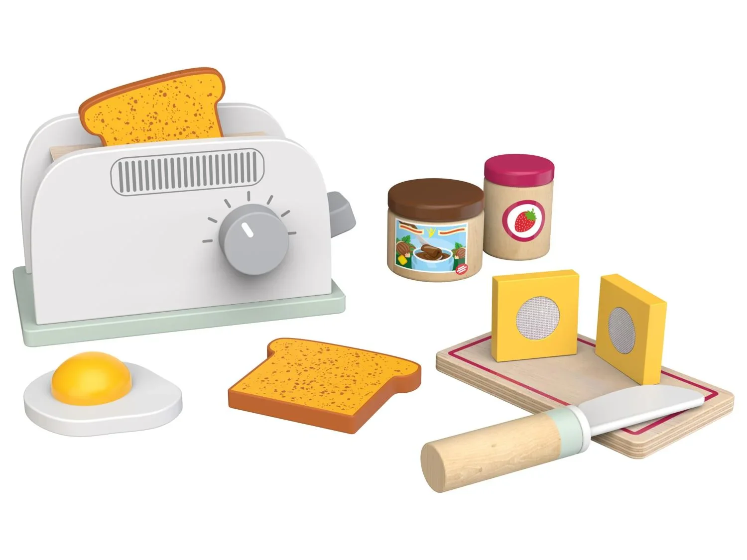 Playtive Set d'accessoires de cuisine en bois
