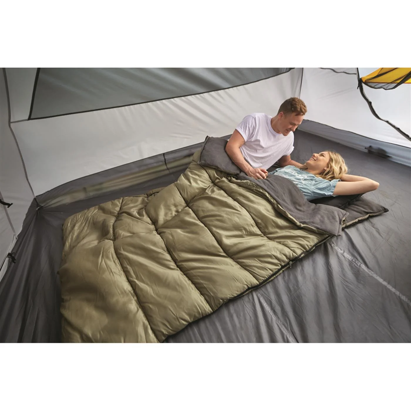 Fleece Lined Double Sleeping Bag, 20��F - Image 3