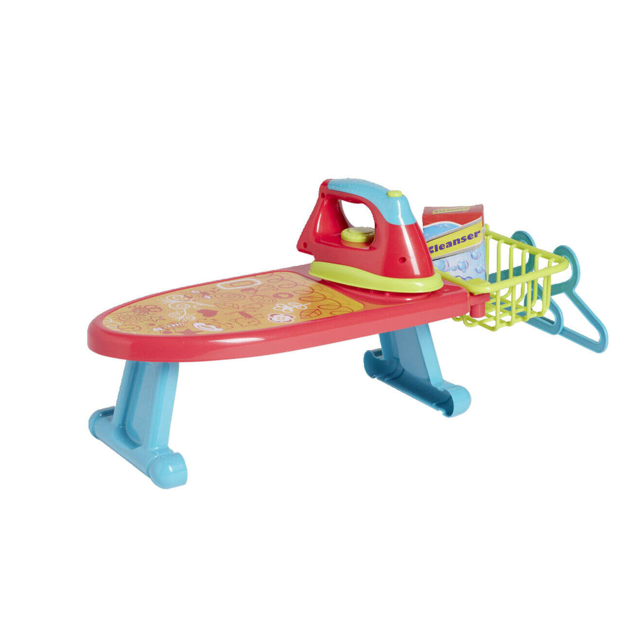 Fer à repasser enfant avec table et accessoires