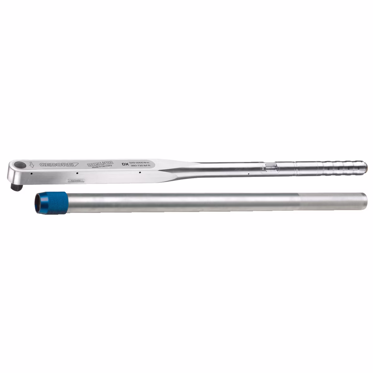 Gedore DREMOMETER INDUSTRIAL Torque Wrench; Type DX; 3/4 Drive; 520-1000 Nm; with ALU Extension Tube