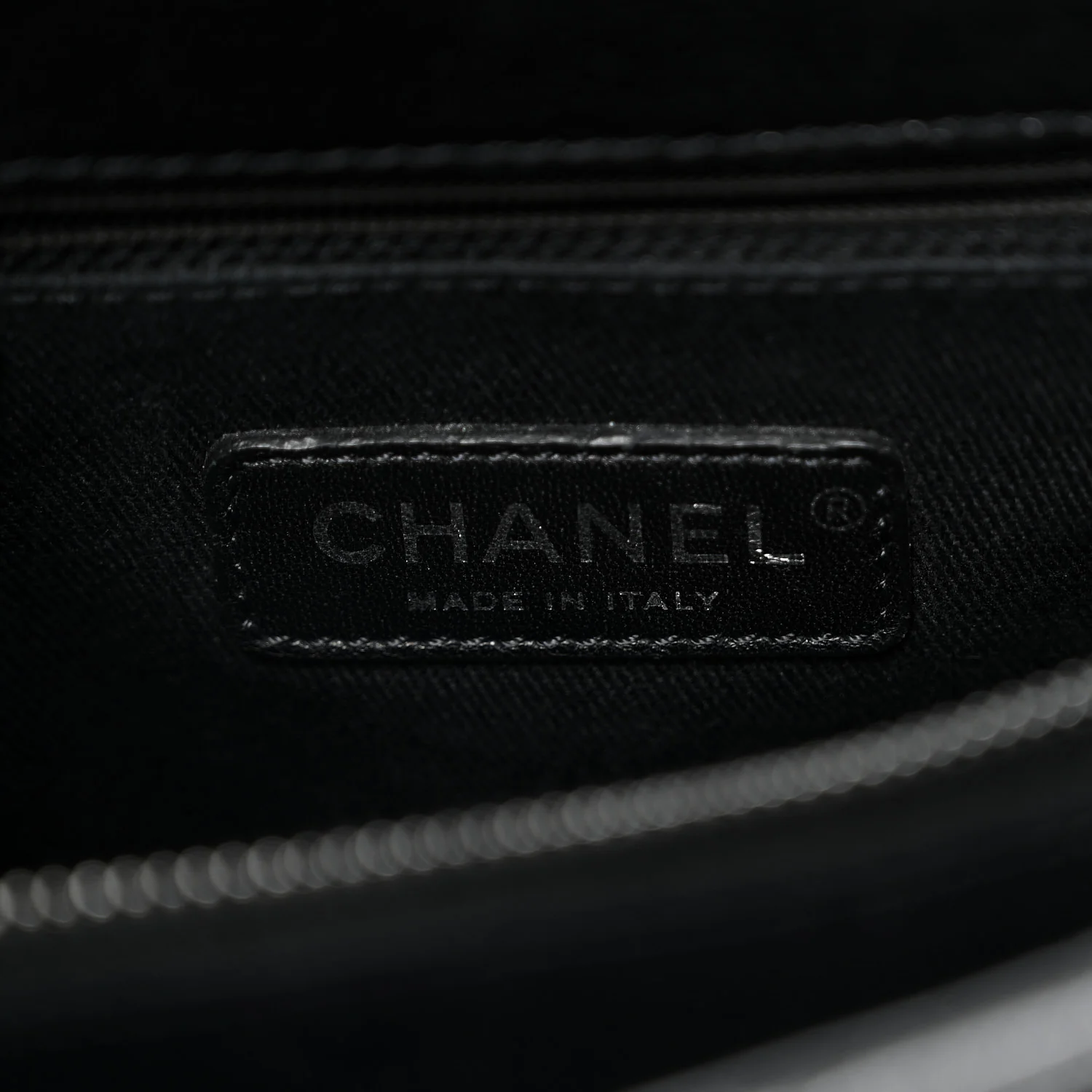 Caviar Quilted Small Coco Handle Flap So Black