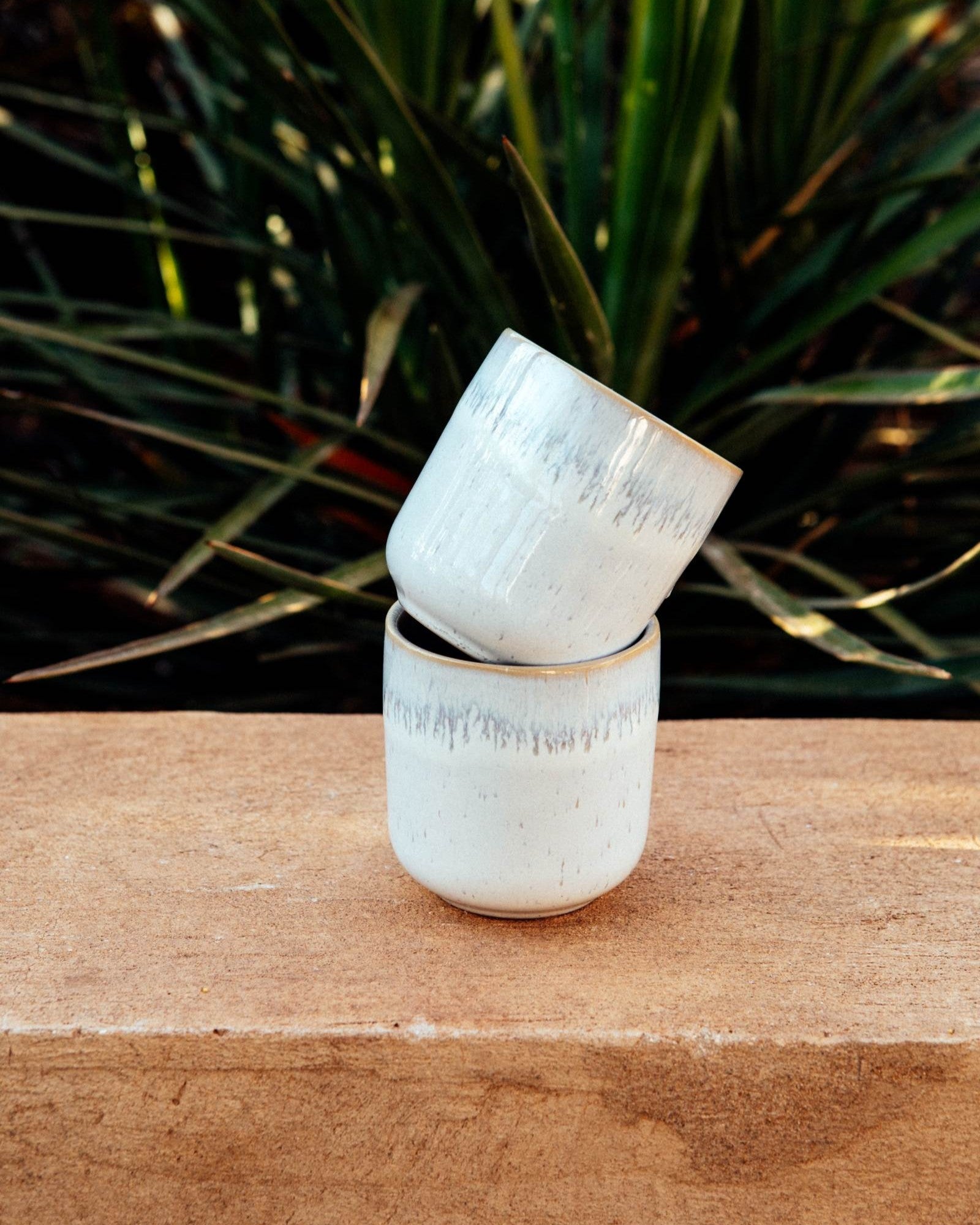 MELIDES - SMALL CUP STONEBLUE