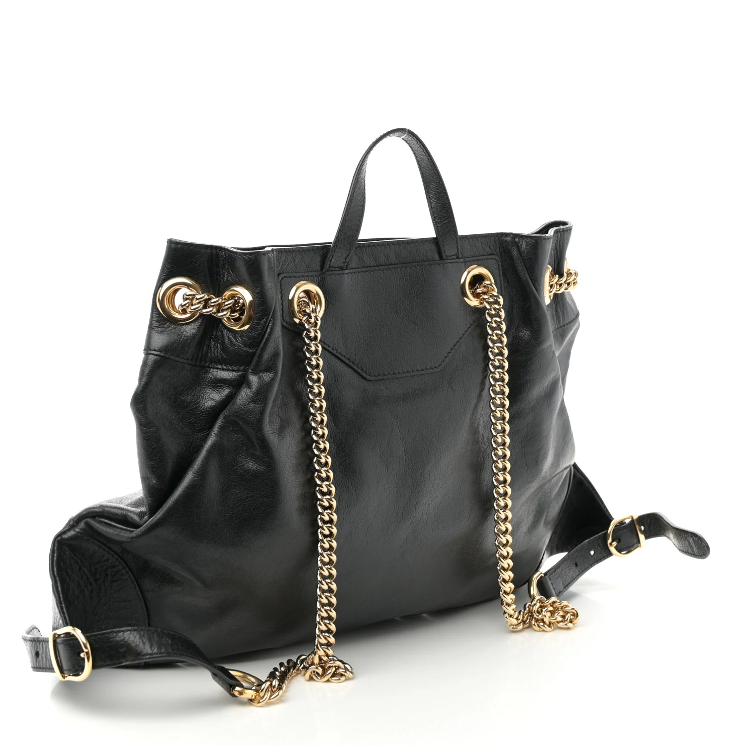 Calfskin Zumi Backpack Black