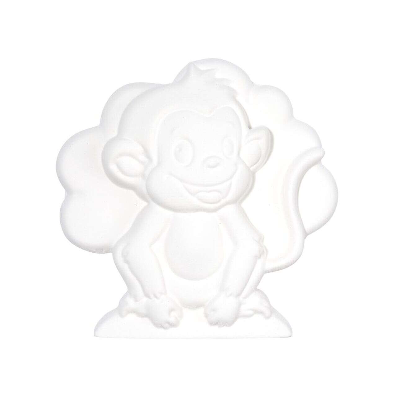 Lot de 3 figurines à peindre thème savane - Peinture et pinceau inclus