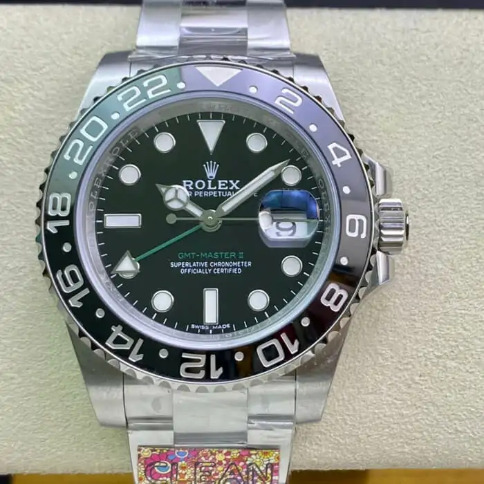 Rolex GMT Master II 116710LN-78200 Clean Factory Stainless Steel Strap