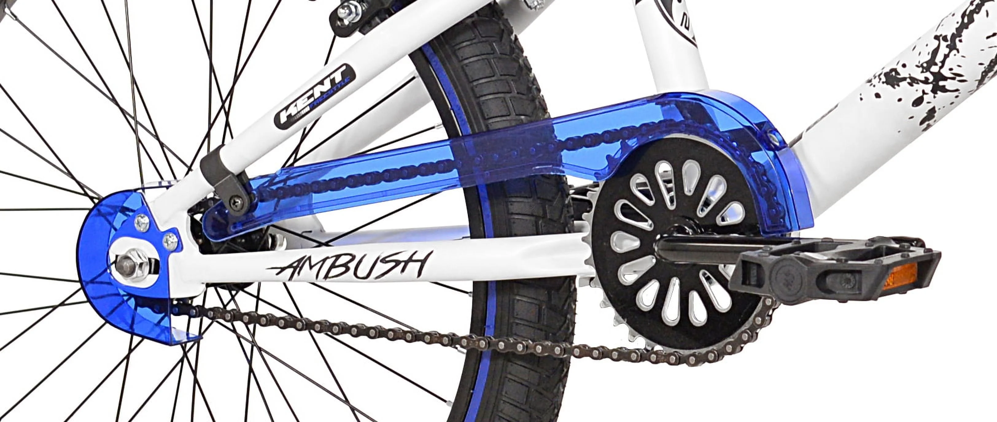 20" Ambush BMX Bicycle, 20" Wheels, Child Ages 7-14 Years, Blue - Image 9