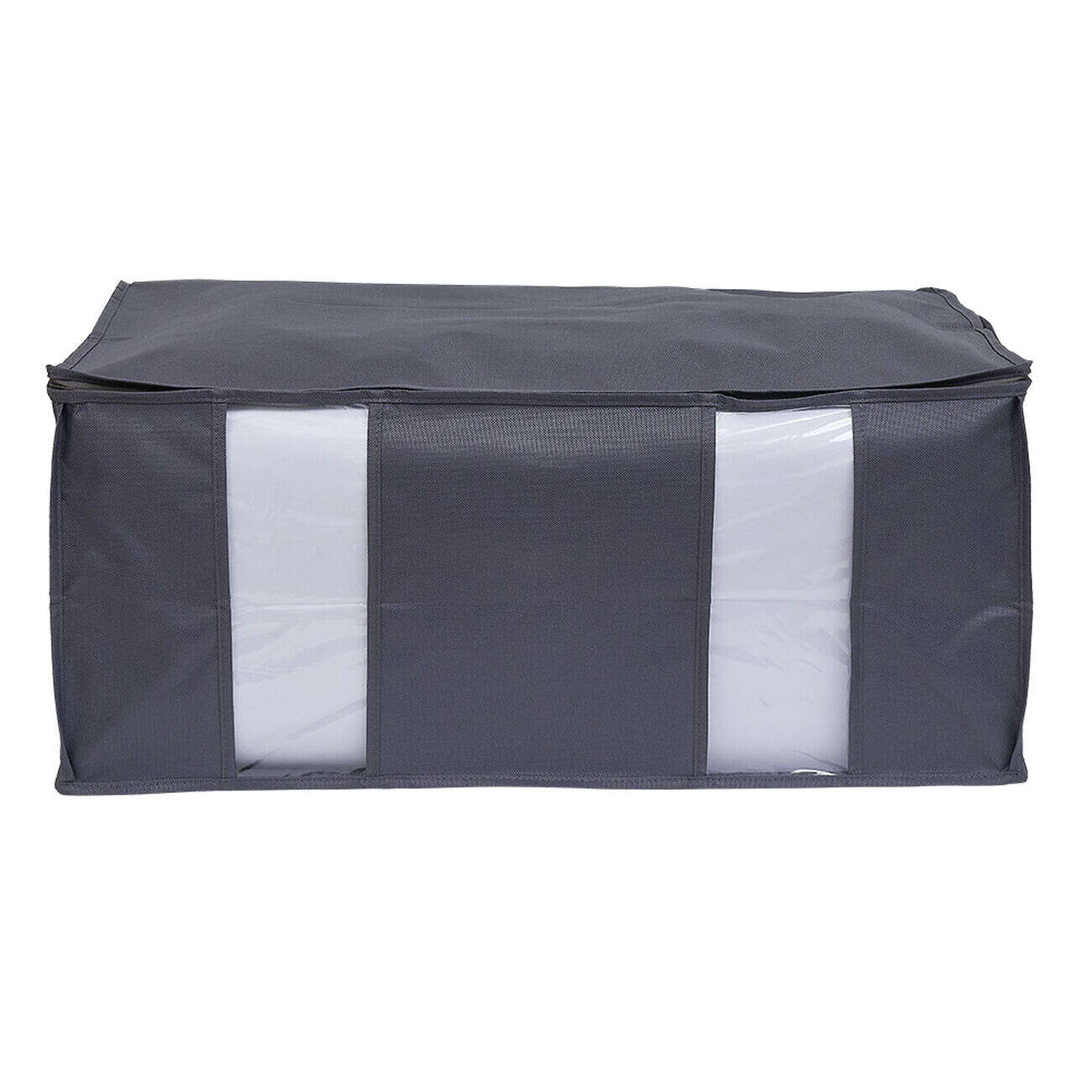 Housse de rangement pour vêtements Gris - L65 x l45 x H27 cm