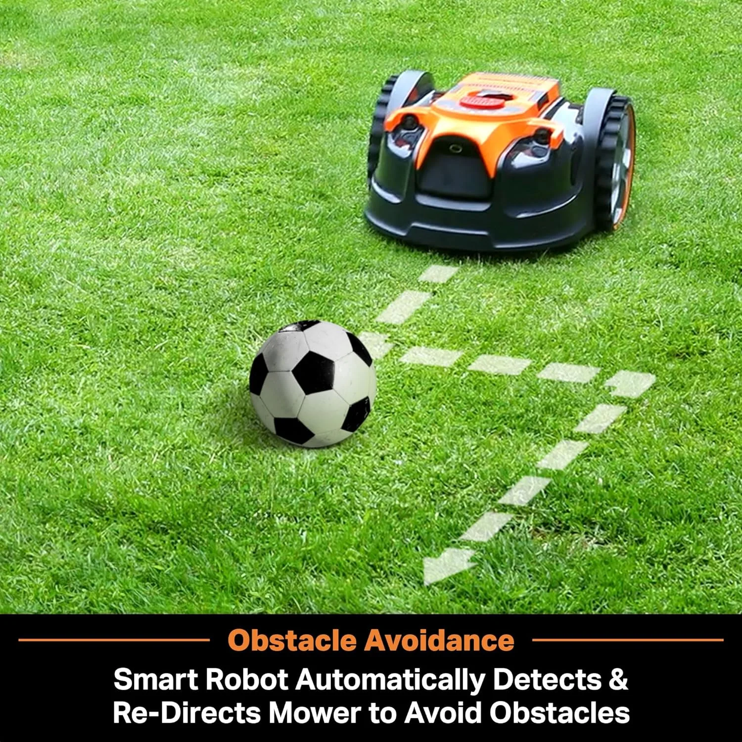 Automatic Obstacle Avoidance Robotic Lawn Mower(Robot Mower) - Image 8