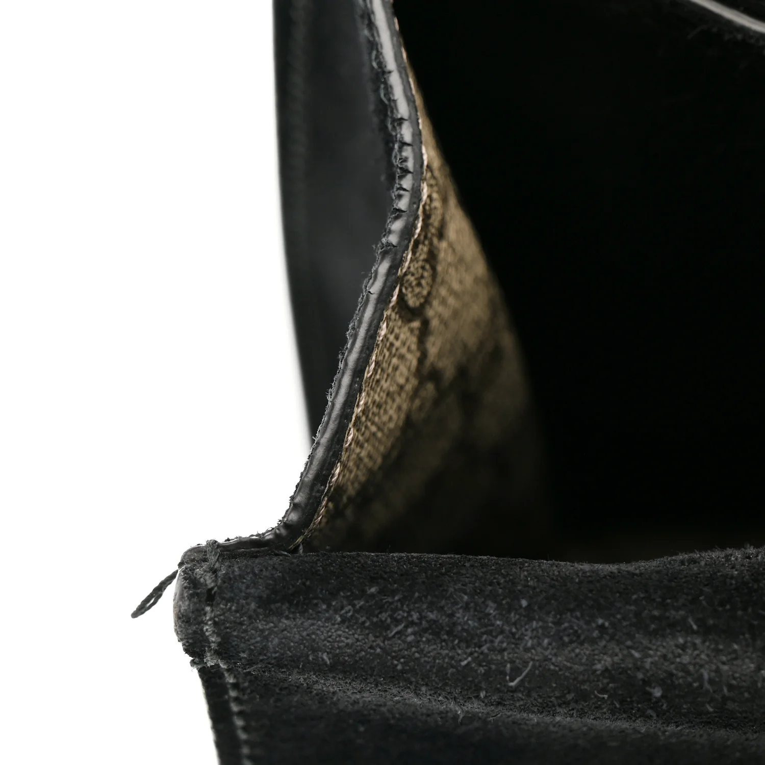 GG Supreme Monogram Medium Dionysus Shoulder Bag Black