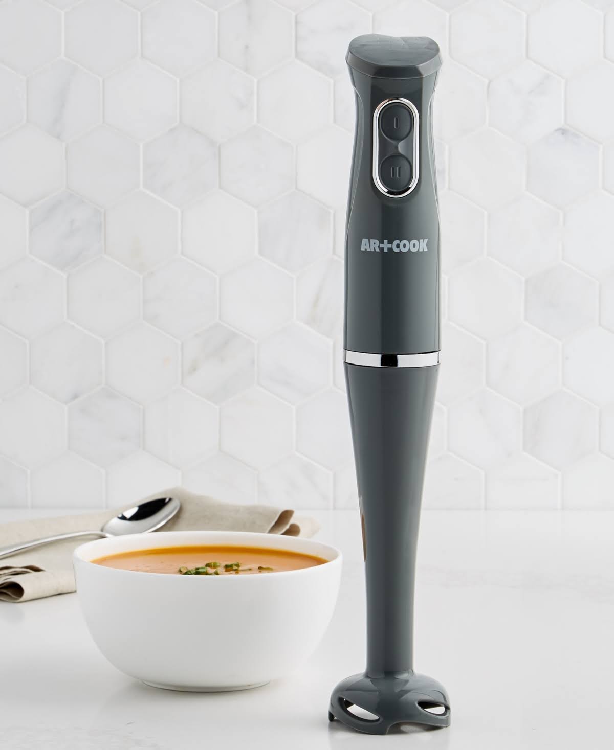 Art & Cook 2-Speed Immersion Blender - Grey