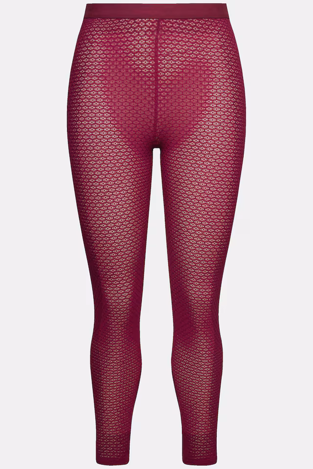 Diamond Lace Footless Tights
