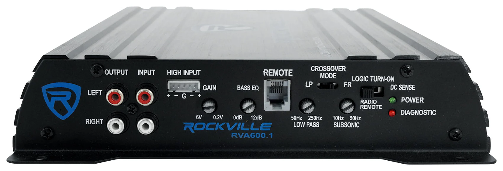 RV8 2A 800 Watt Dual 8" Car Subwoofer Enclosure+Mono Amplifier+Amp Kit Image 6