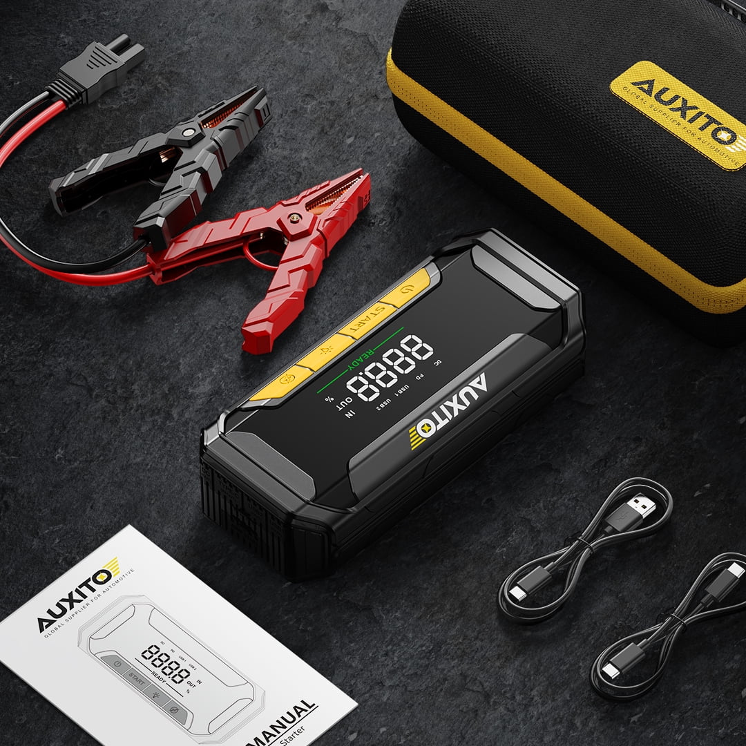 Jump Starter 8000A Peak Jump Box(All Gas,up to 10.0L Diesel Engine) 12V Car Portable Battery Jump Starter,Auto Battery Booster Pack,with 3-Mode Flashlight - Image 8