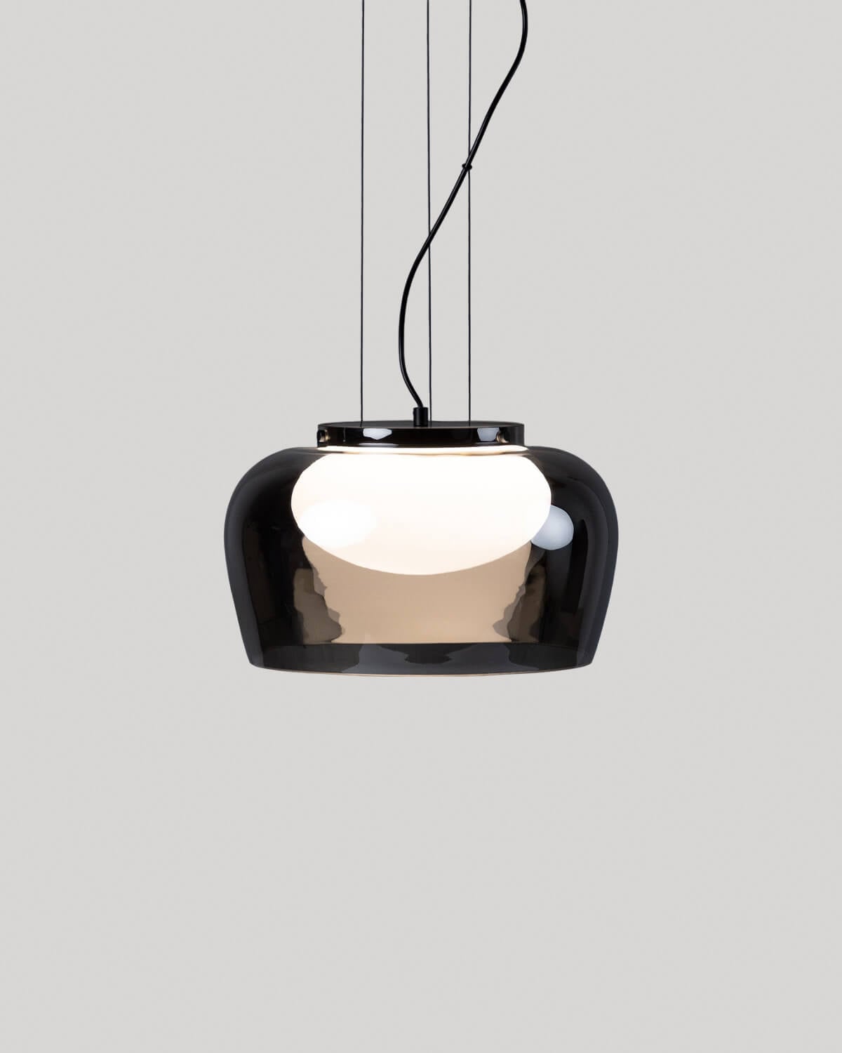 Lahti - Lámpara de Techo LED de Cristal (Ø38 cm) Lahti
