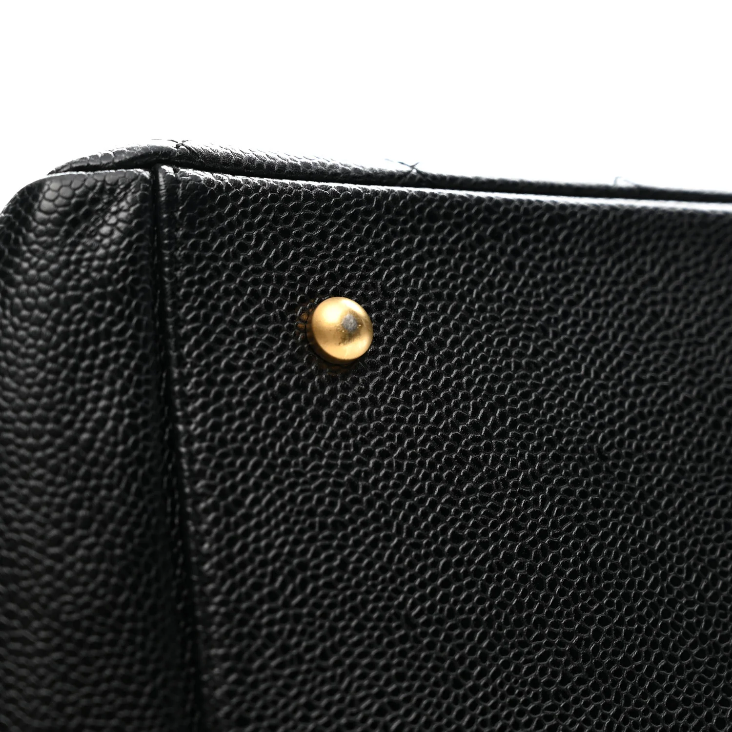 Caviar Quilted Petit Timeless Tote PTT Black