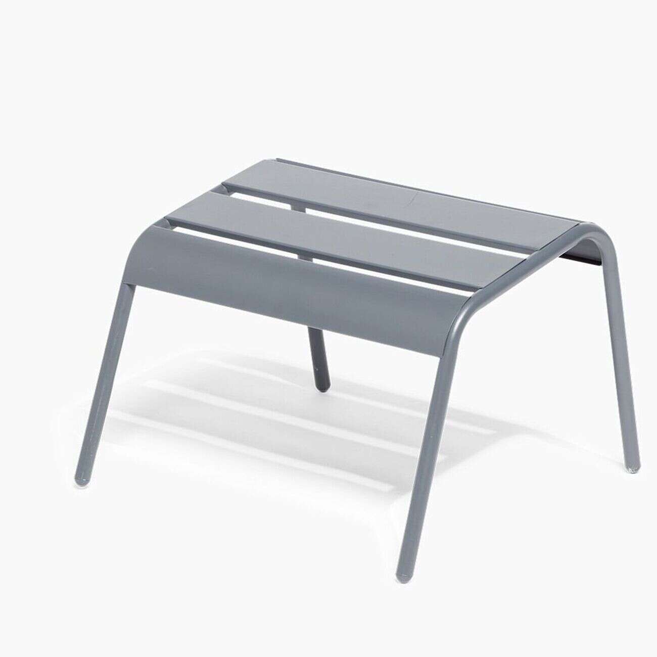 Repose-pied Fun métal gris 48x45xH32cm